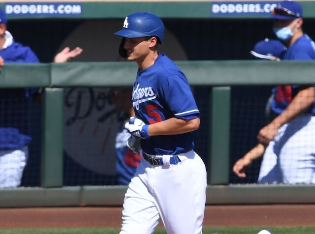 Corey Seager, 2021 Spring Training