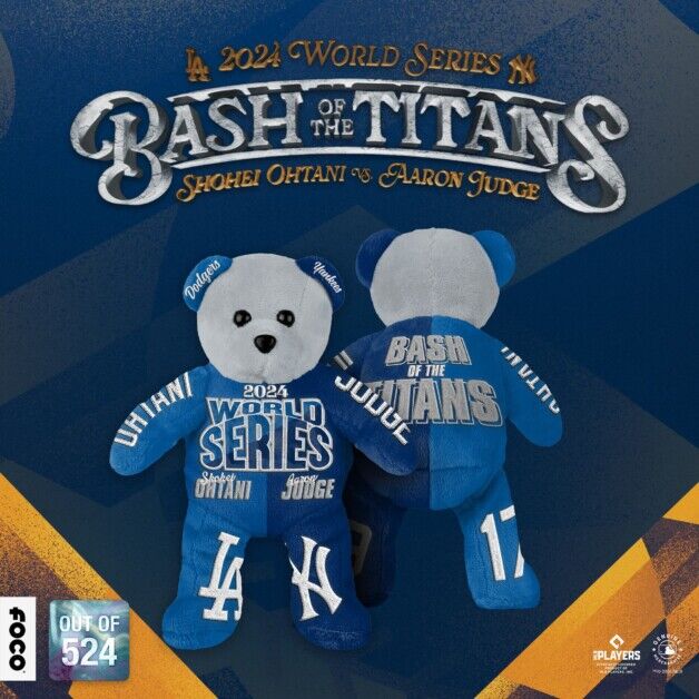 Aaron Judge, Shohei Ohtani, FOCO, 2024 World Series Aaron Judge, Shohei Ohtani, FOCO, 2024 World Series