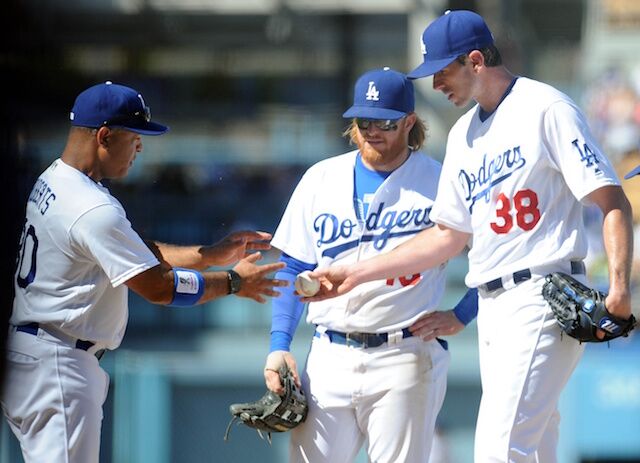 Brandon-mccarthy-dave-roberts-justin-turner