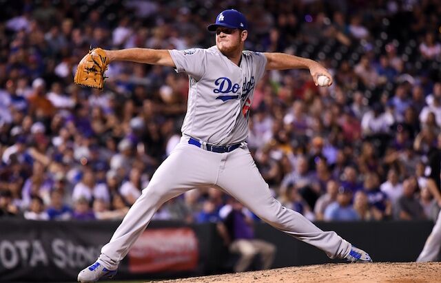 Los Angeles Dodgers pitcher Caleb Ferguson