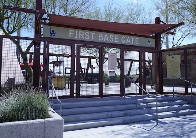 Camelback Ranch, stadium gate