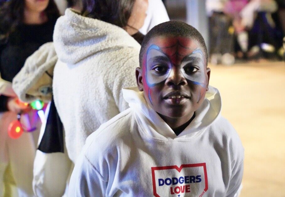 Child Spider-man Face Paint Child Spider-man Face Paint