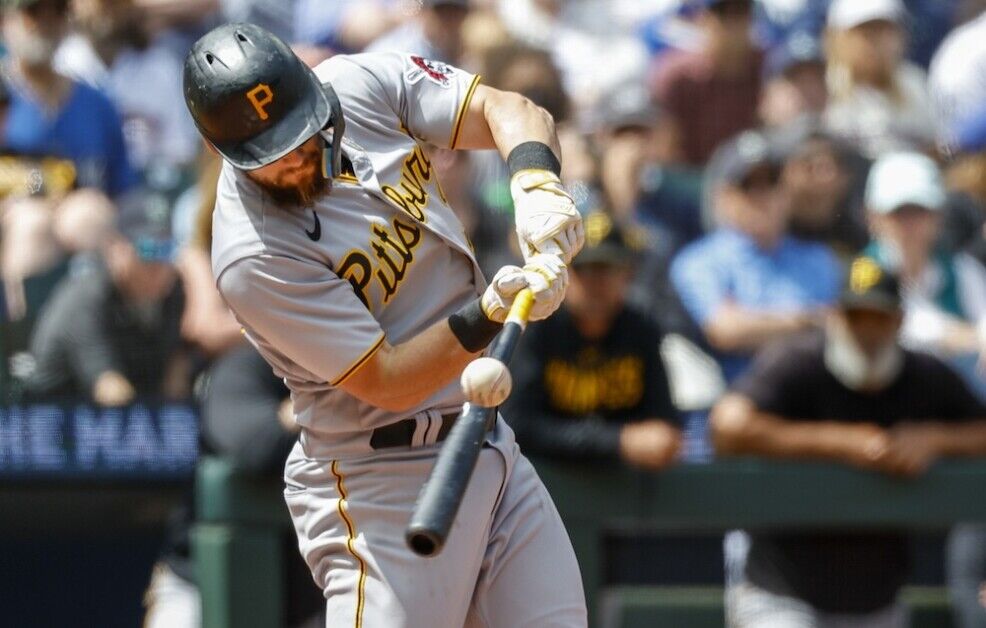 Chris Owings, MLB: Pittsburgh Pirates at Seattle Mariners