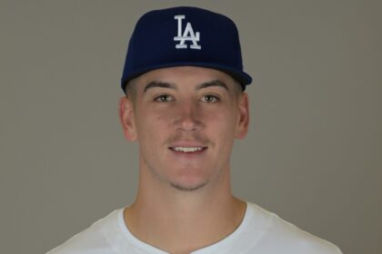 Bobby Miller, Dodgers photo day, 2025 Spring Training