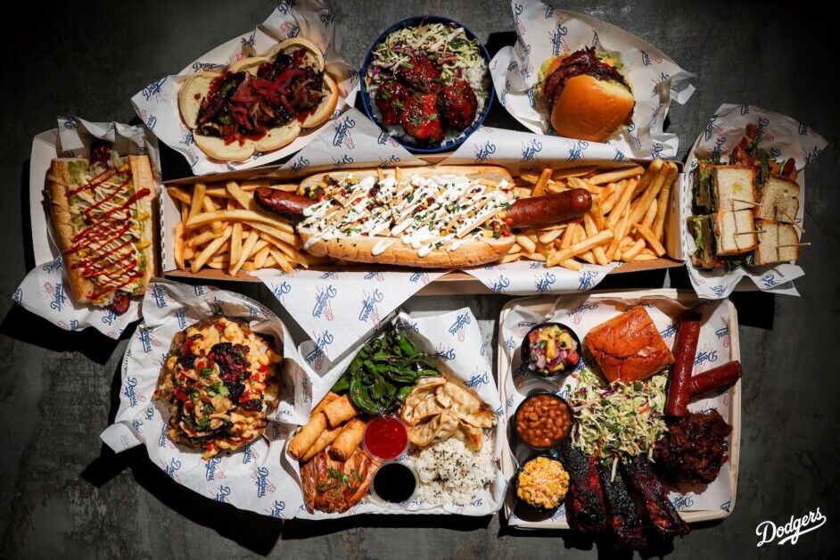 Dodger Stadium food 2025