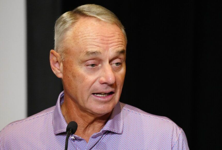 Rob Manfred, Cactus League Media Day, 2025 Spring Training
