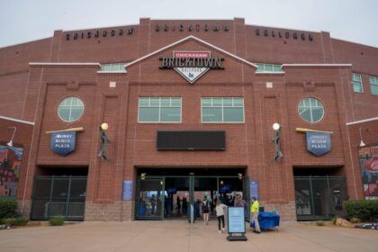 Chickasaw Bricktown Ballpark entrance