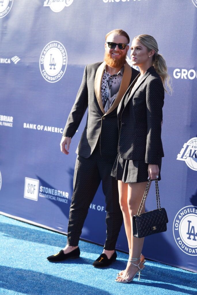 Justin Turner, Kourtney Turner, 5th Annual Los Angeles Dodgers Foundation Blue Diamond Gala Justin Turner, Kourtney Turner, 5th Annual Los Angeles Dodgers Foundation Blue Diamond Gala
