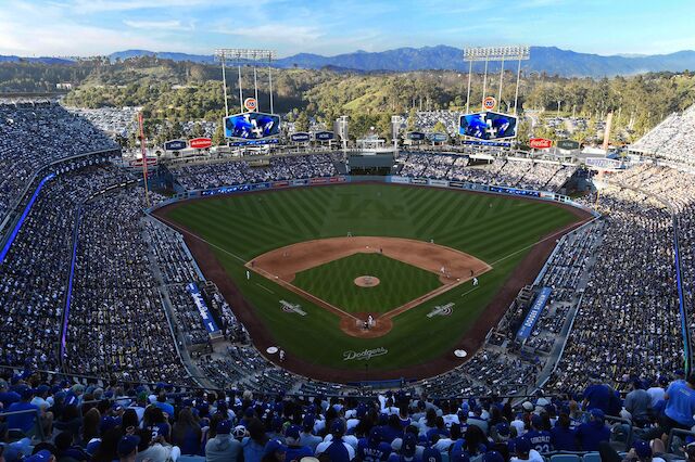 Dodger Stadium renovation rendering, general view