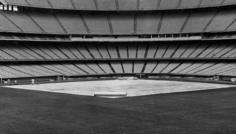 Dodger Stadium rain