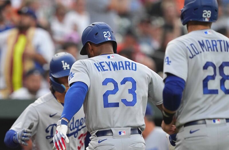 Jason Heyward, J.D. Martinez, James Outman