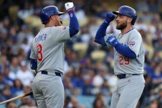 Justin Turner, Michael Busch