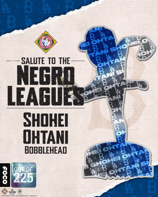 Shohei Ohtani, Salute to the Negro Leagues Game, FOCO
