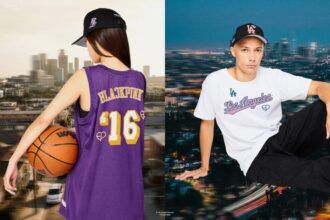 Lakers jersey, Dodgers t-shirt, Blackpink