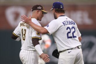 Manny Machado, Clayton Kershaw, 2025 MLB All-Star Game